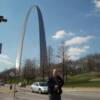 Huk at the St. Louis Arch on March 26th, 2006.